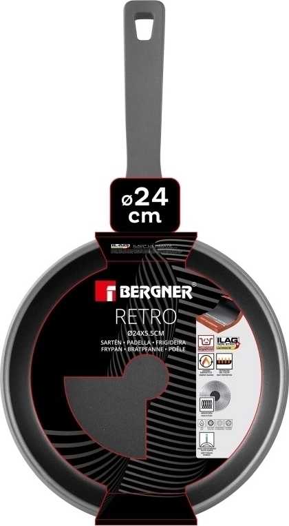 Bergner Pánev s nepřilnavým povrchem 24 cm RETRO 