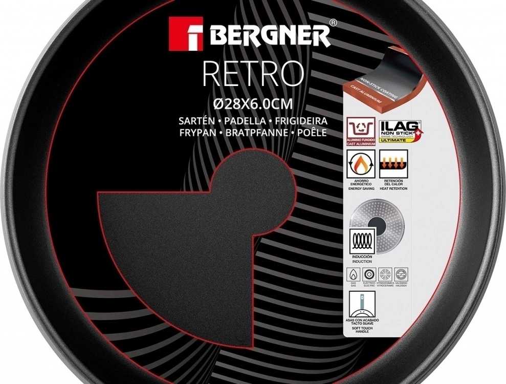 Bergner Pánev s nepřilnavým povrchem 28 cm RETRO 