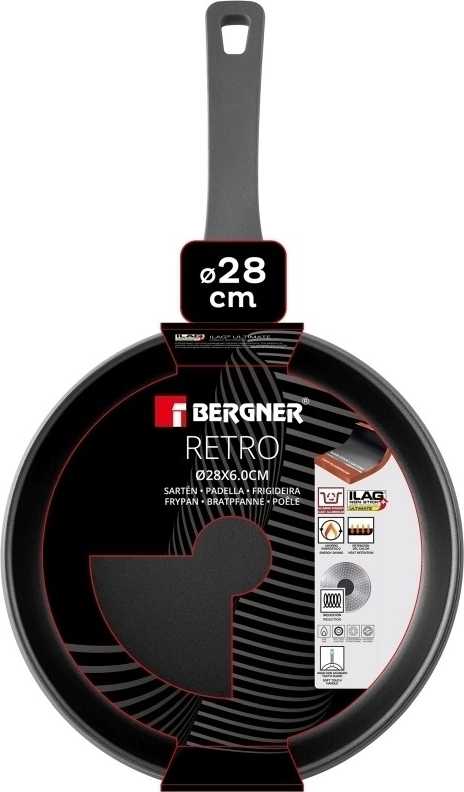 Bergner Pánev s nepřilnavým povrchem 28 cm RETRO 