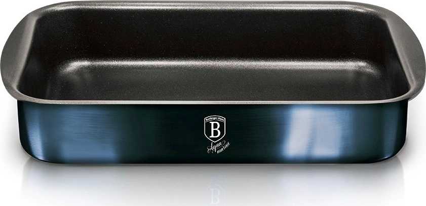 Berlingerhaus Pečící plech s titanovým povrchem Aquamarine Metallic Line 40 x 28,5 cm