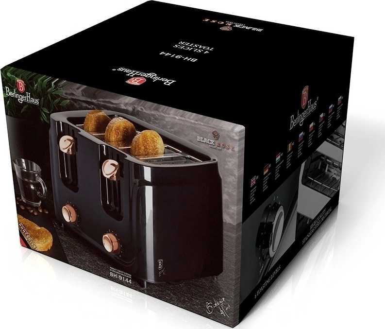 Berlingerhaus Topinkovač nerez dvojitý Black Rose Collection