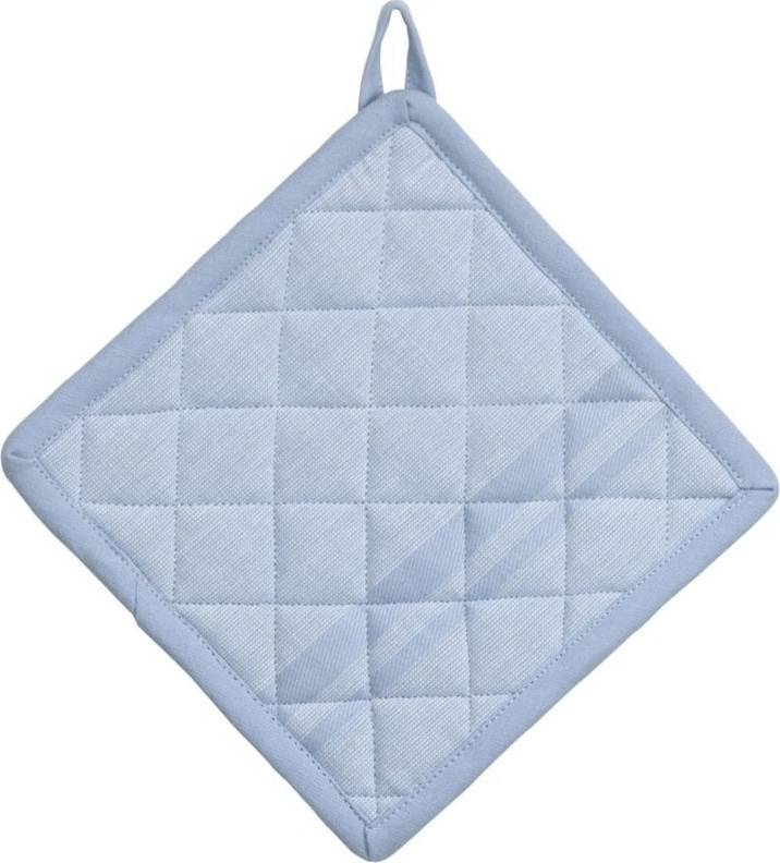 Kela Chňapka čtvercová TIA 100% bavlna modrá 