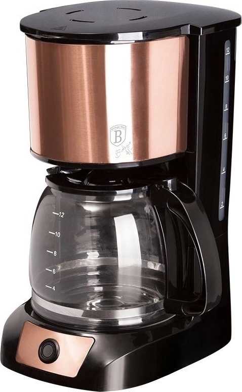 Berlingerhaus Kávovar překapávač elektrický Rosegold Metallic Line 