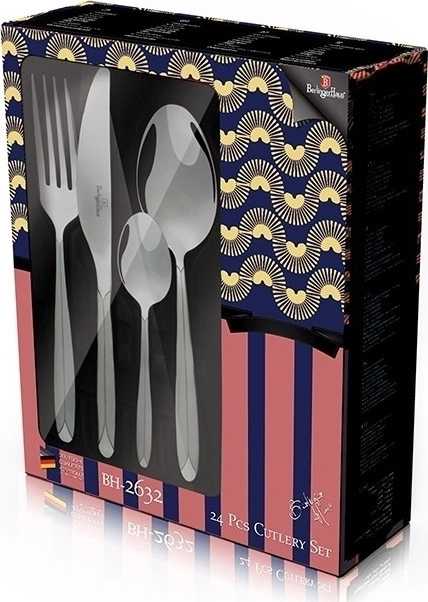 Berlingerhaus Sada příborů 24 ks nerez mirror / satin