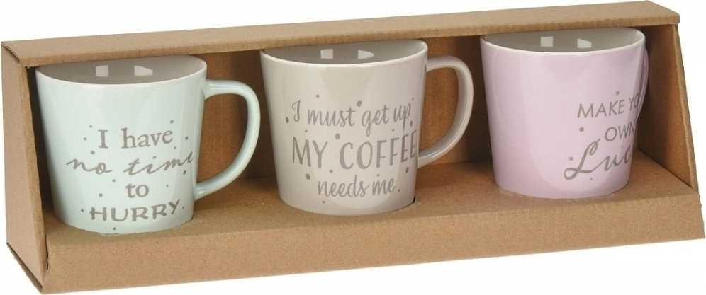 Excellent Sada hrnků na kávu a čaj 330 ml coffee 