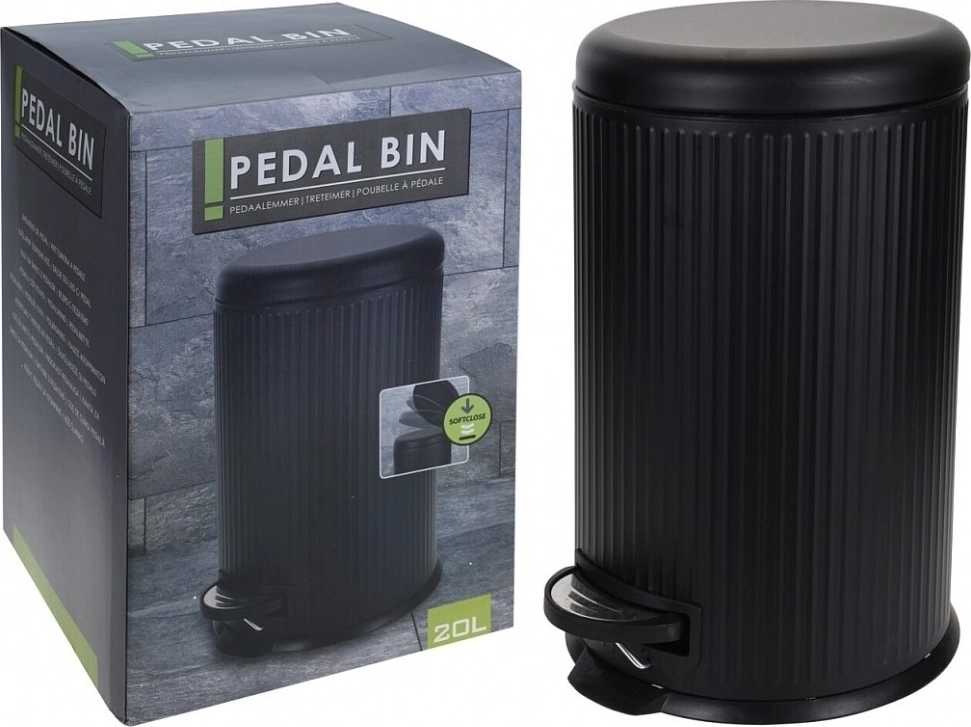 Excellent Odpadkový koš SoftClose 20 l černá 