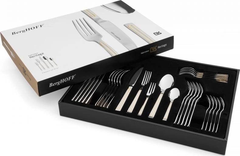 Berghoff Sada příborů 30 ks nerez / zlatá HERITAGE