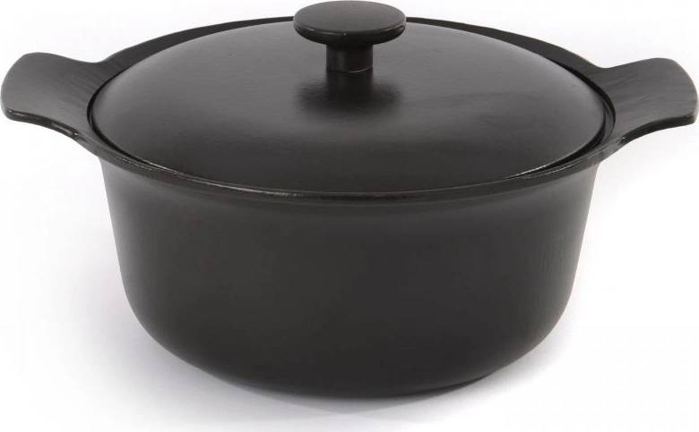 Berghoff Hrnec s poklicí litinový RON 24 cm černá 