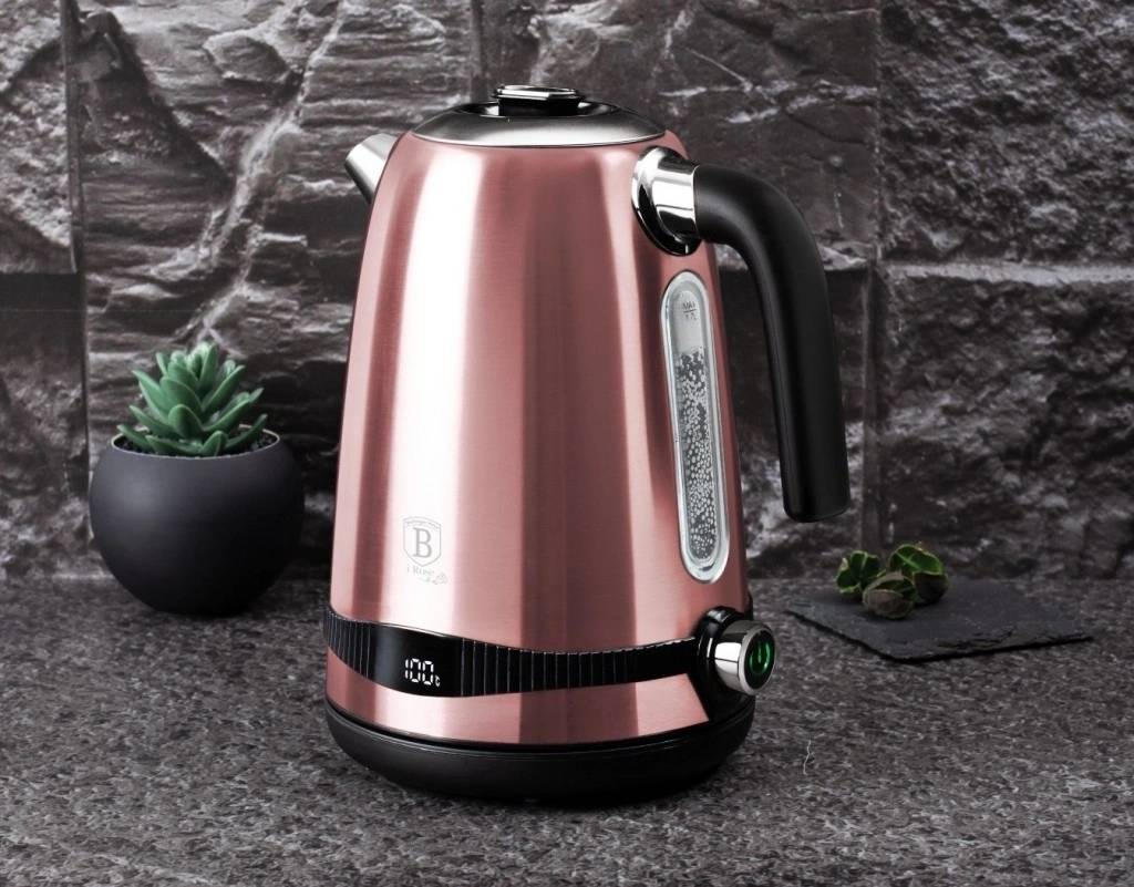 Berlingerhaus Rychlovarná konvice s regulací teploty 1,7 l I-Rose Edition