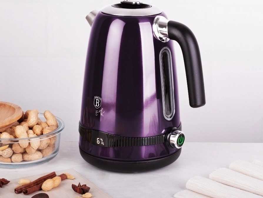Berlingerhaus Rychlovarná konvice s regulací teploty 1,7 l Purple Metallic Line