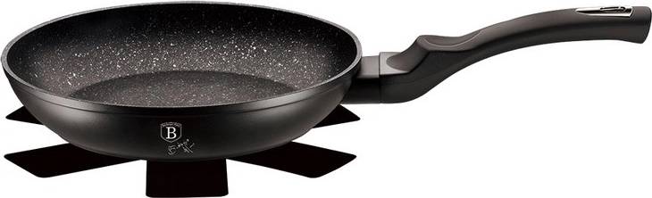 Berlingerhaus Pánev s mramorovým povrchem 28 cm Black Silver Collection