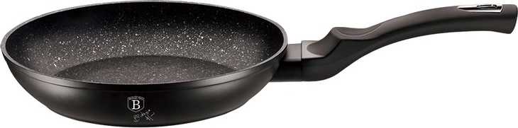 Berlingerhaus Pánev s mramorovým povrchem 28 cm Black Silver Collection 