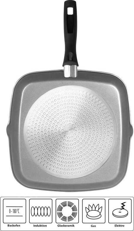 Stoneline Pánev grilovací s mramorovým povrchem 32 cm 