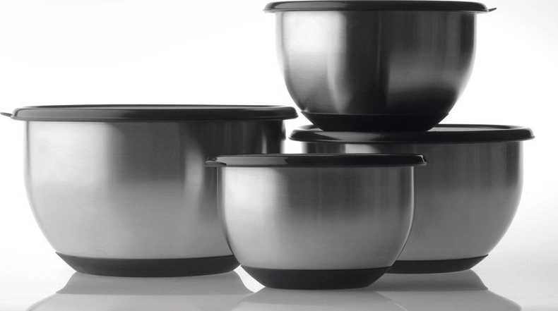 Berghoff Mísa se silikonovým víkem sada 8 ks