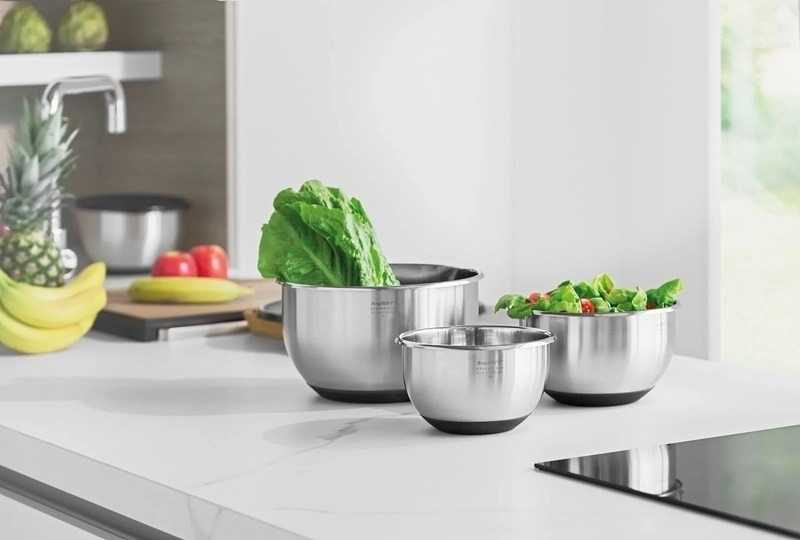 Berghoff Mísa se silikonovým víkem sada 8 ks