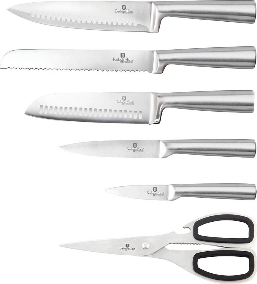 Berlingerhaus Sada nožů ve stojanu s držákem na tablet a brouskem 7 ks 