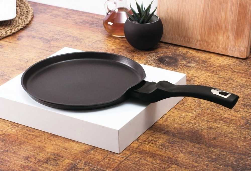 Berlingerhaus Pánev na palačinky s mramorovým povrchem 25 cm Black Silver Collection 