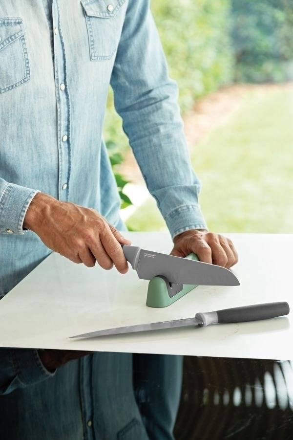 Berghoff Brousek na nože keramický LEO zelená 