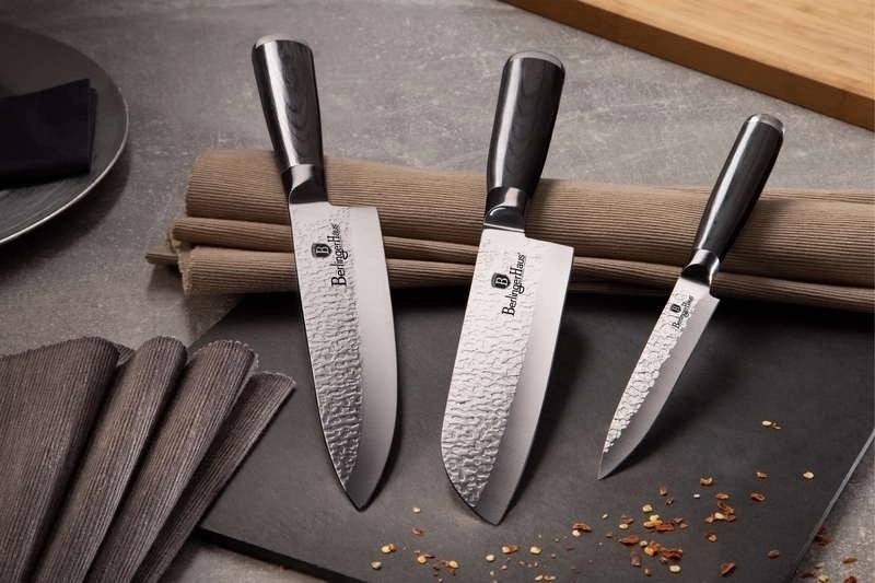 Berlingerhaus Sada nožů nerez 3 ks Primal Gloss Collection Santoku 