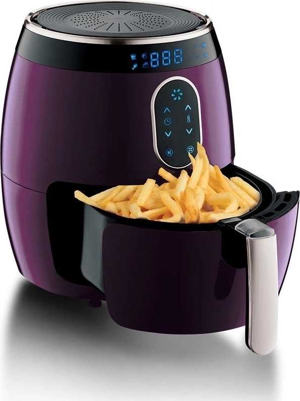 Berlingerhaus Horkovzdušná fritéza digitální 1350 W Purple Metallic Line