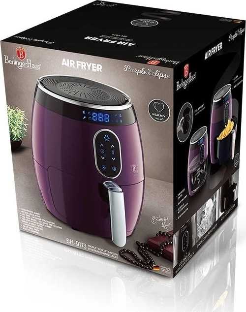 Berlingerhaus Horkovzdušná fritéza digitální 1350 W Purple Metallic Line