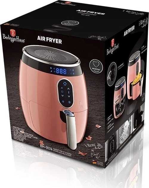 Berlingerhaus Horkovzdušná fritéza digitální 1350 W I-Rose Edition