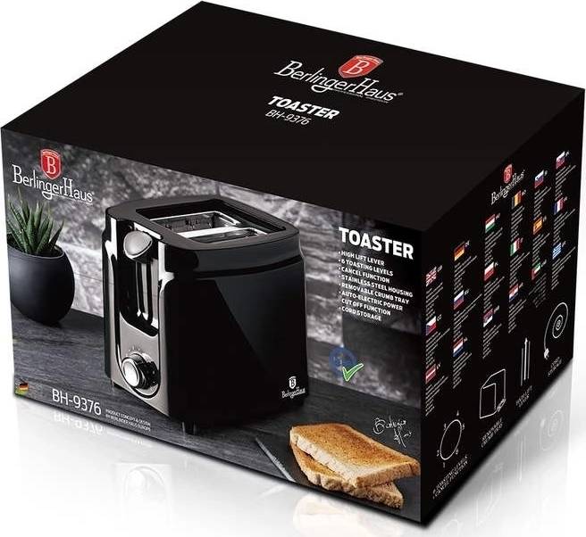 Berlingerhaus Topinkovač 840 W Black Silver Collection