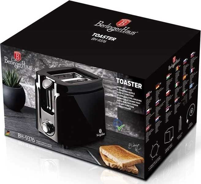 Berlingerhaus Topinkovač 840 W Black Silver Collection 