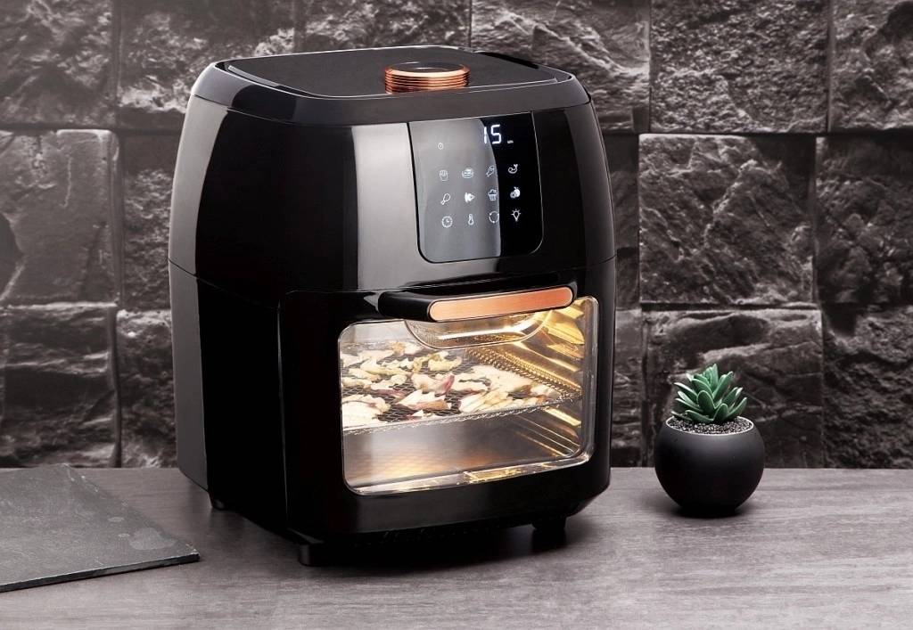 Berlingerhaus Horkovzdušná trouba digitální 12 l Black Rose Collection