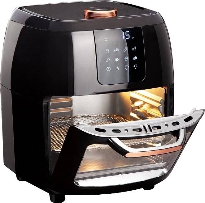 Berlingerhaus Horkovzdušná trouba digitální 12 l Black Rose Collection