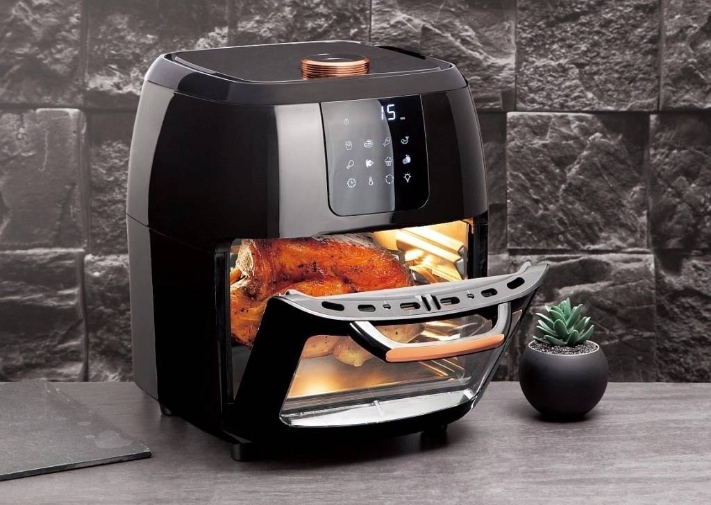 Berlingerhaus Horkovzdušná trouba digitální 12 l Black Rose Collection