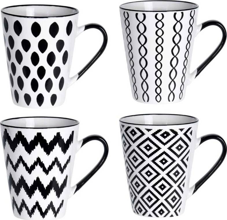 Excellent Sada hrnků ve stojanu  5 ks 