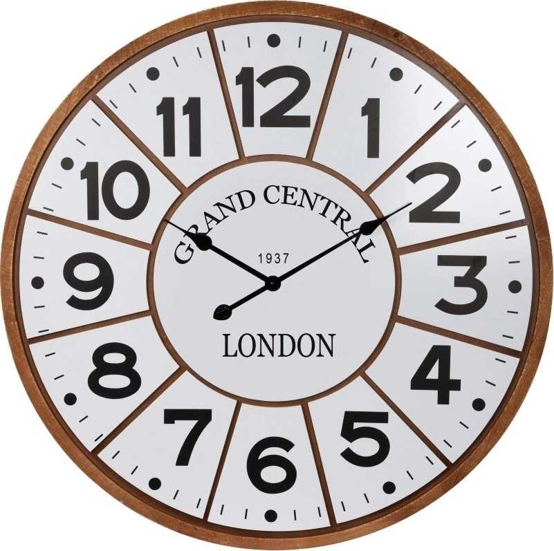 Segnale Hodiny nástěnné dřevo GRAND CENTRAL 76 cm