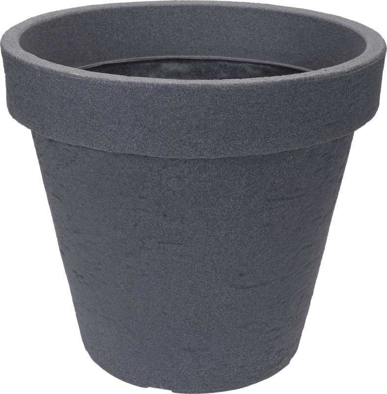 Progarden Květináč venkovní design beton 40 x 35 cm šedá 