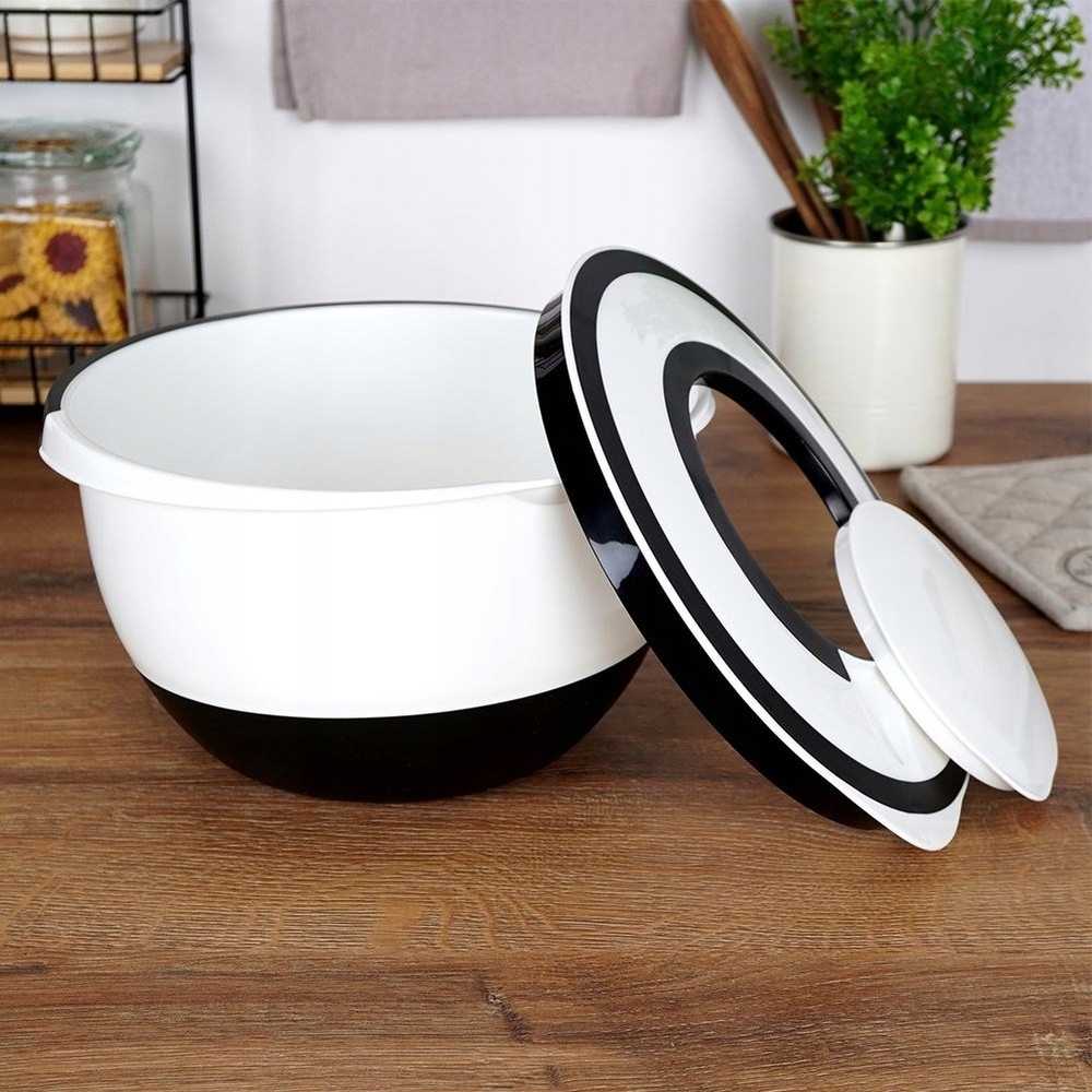 Excellent Mísa mixovací s víkem plast 5 l