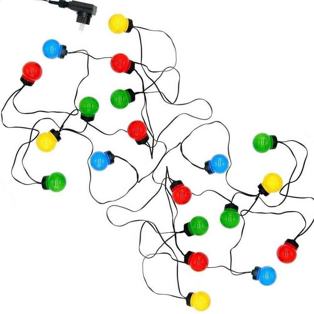 Progarden Světelný řetěz LED PARTY 20 žárovek barevné 