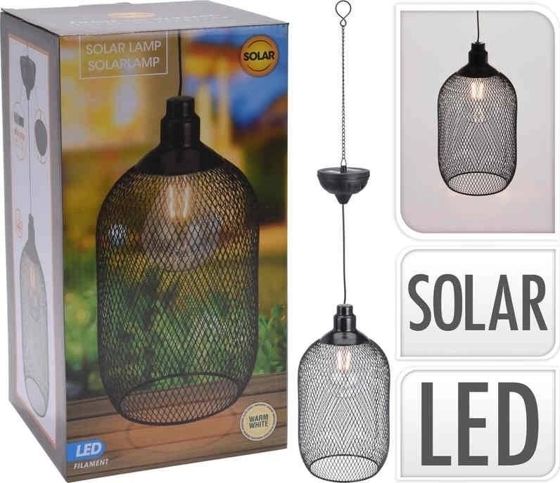 Progarden Svítidlo solární závěsné s LED žárovkou 27 cm 