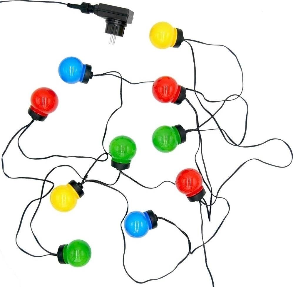 Progarden Světelný řetěz LED PARTY 10 žárovek barevné 