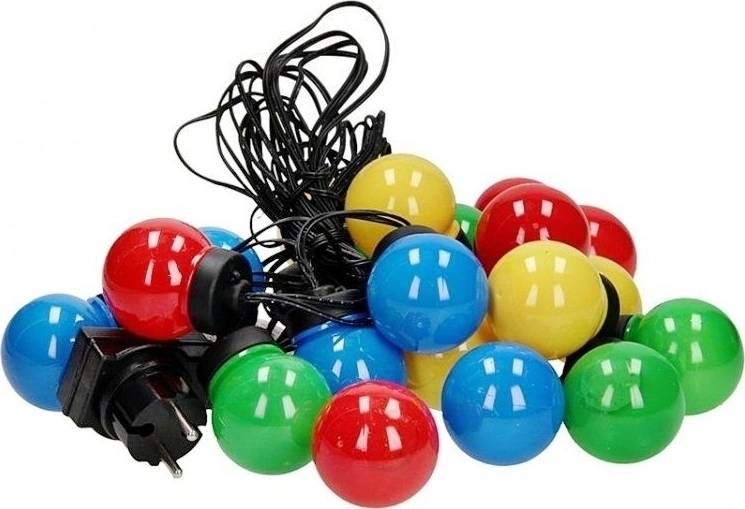 Progarden Světelný řetěz LED PARTY 10 žárovek barevné 