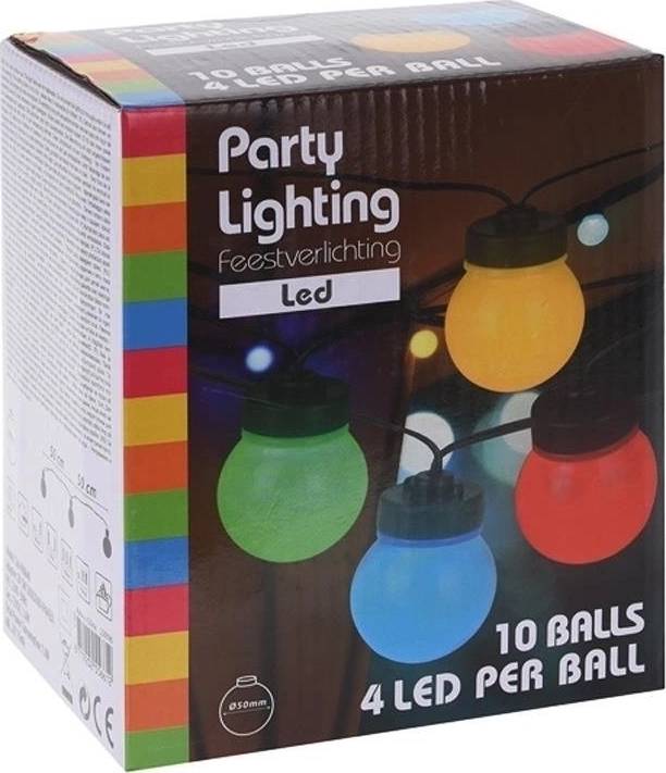 Progarden Světelný řetěz LED PARTY 10 žárovek barevné 