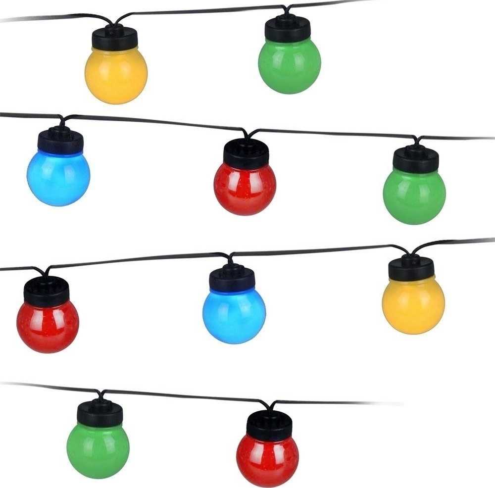 Progarden Světelný řetěz LED PARTY 10 žárovek barevné 