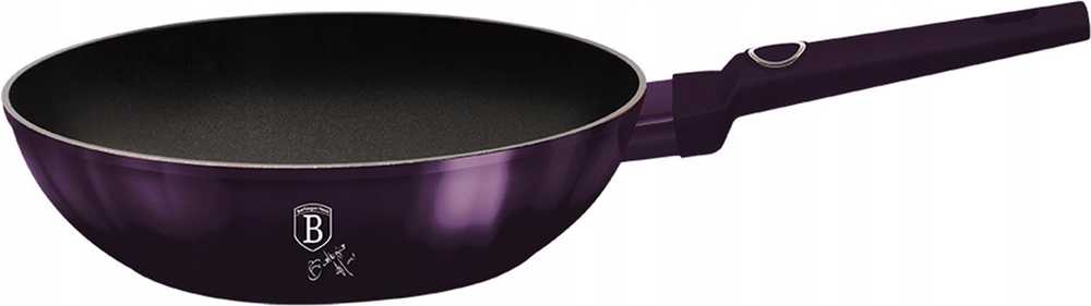 Berlingerhaus Pánev WOK s titanovým povrchem 28 cm Purple Eclipse Collection