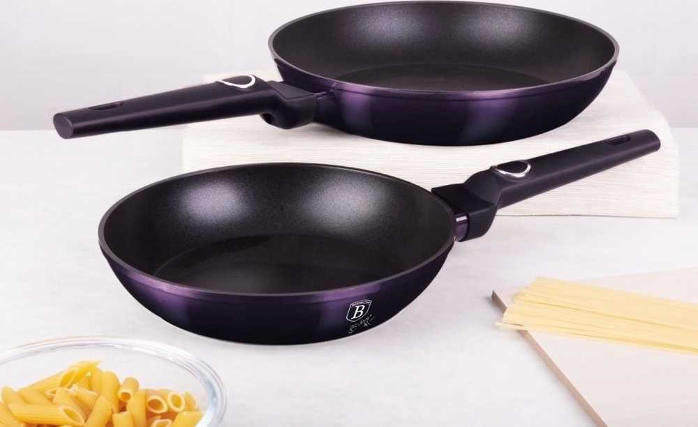 Berlingerhaus Pánev s titanovým povrchem sada 2 ks Purple Eclipse Collection