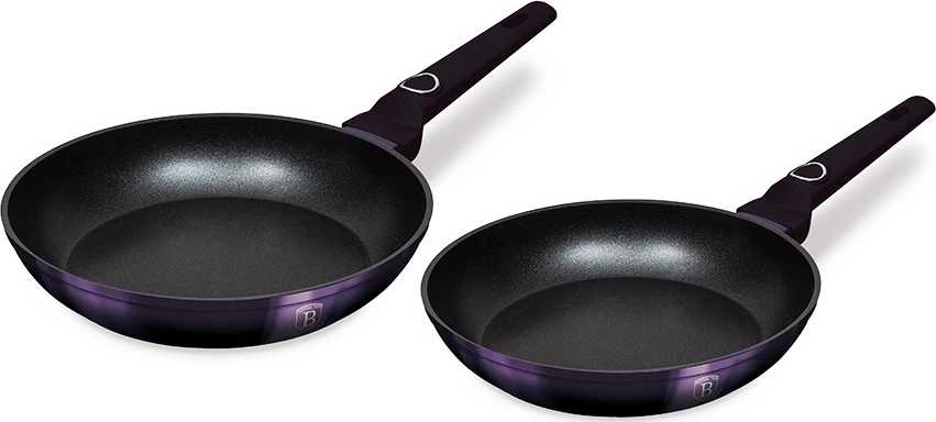 Berlingerhaus Pánev s titanovým povrchem sada 2 ks Purple Eclipse Collection