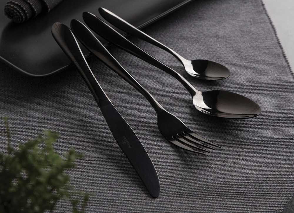 Berlingerhaus Sada příborů 24 ks nerez Black Mirror Collection 
