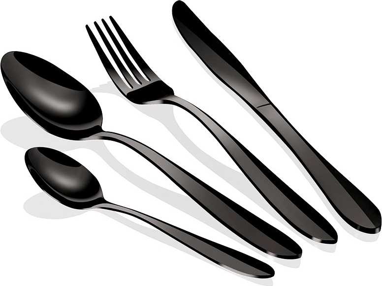 Berlingerhaus Sada příborů 24 ks nerez Black Mirror Collection 