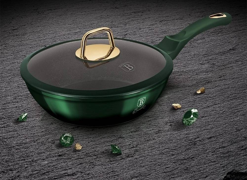 Berlingerhaus Pánev hluboká s titanovým povrchem 24cm Emerald Collection 