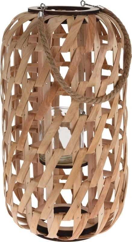 Progarden Lucerna na svíčku dřevěná 47 cm