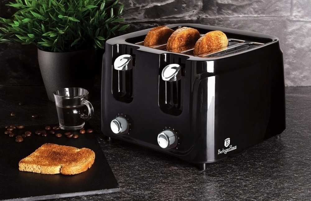 Berlingerhaus Topinkovač nerez dvojitý Shiny Black Collection