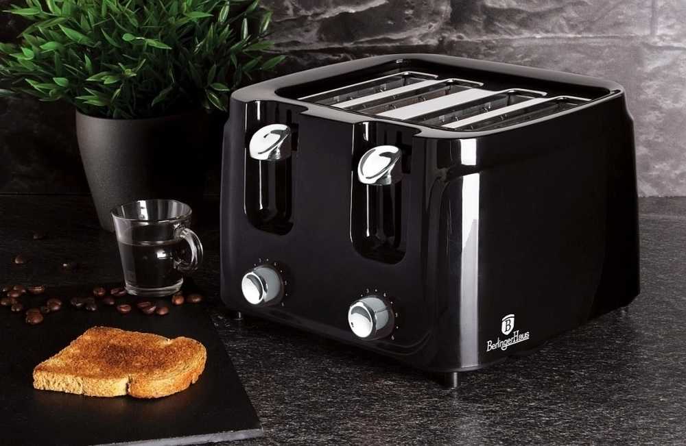 Berlingerhaus Topinkovač nerez dvojitý Shiny Black Collection